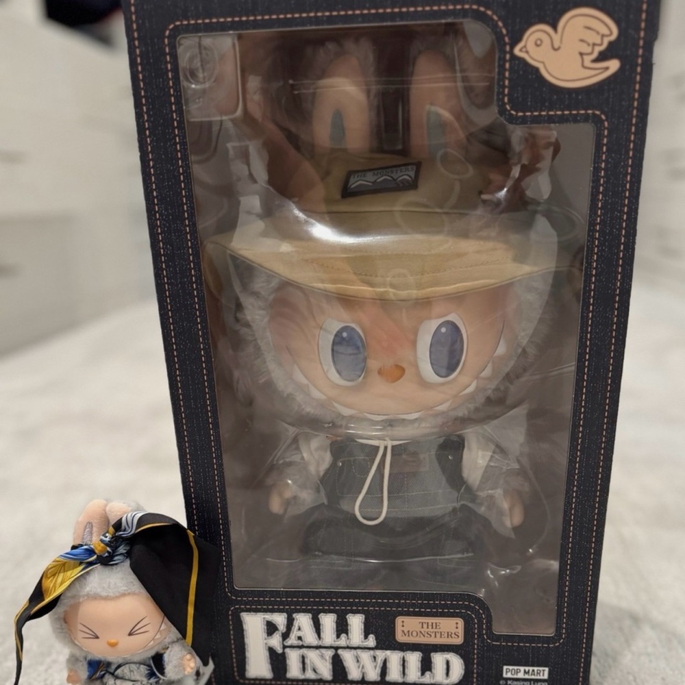 Fall in Wild Monster Doll - Brown and Blue